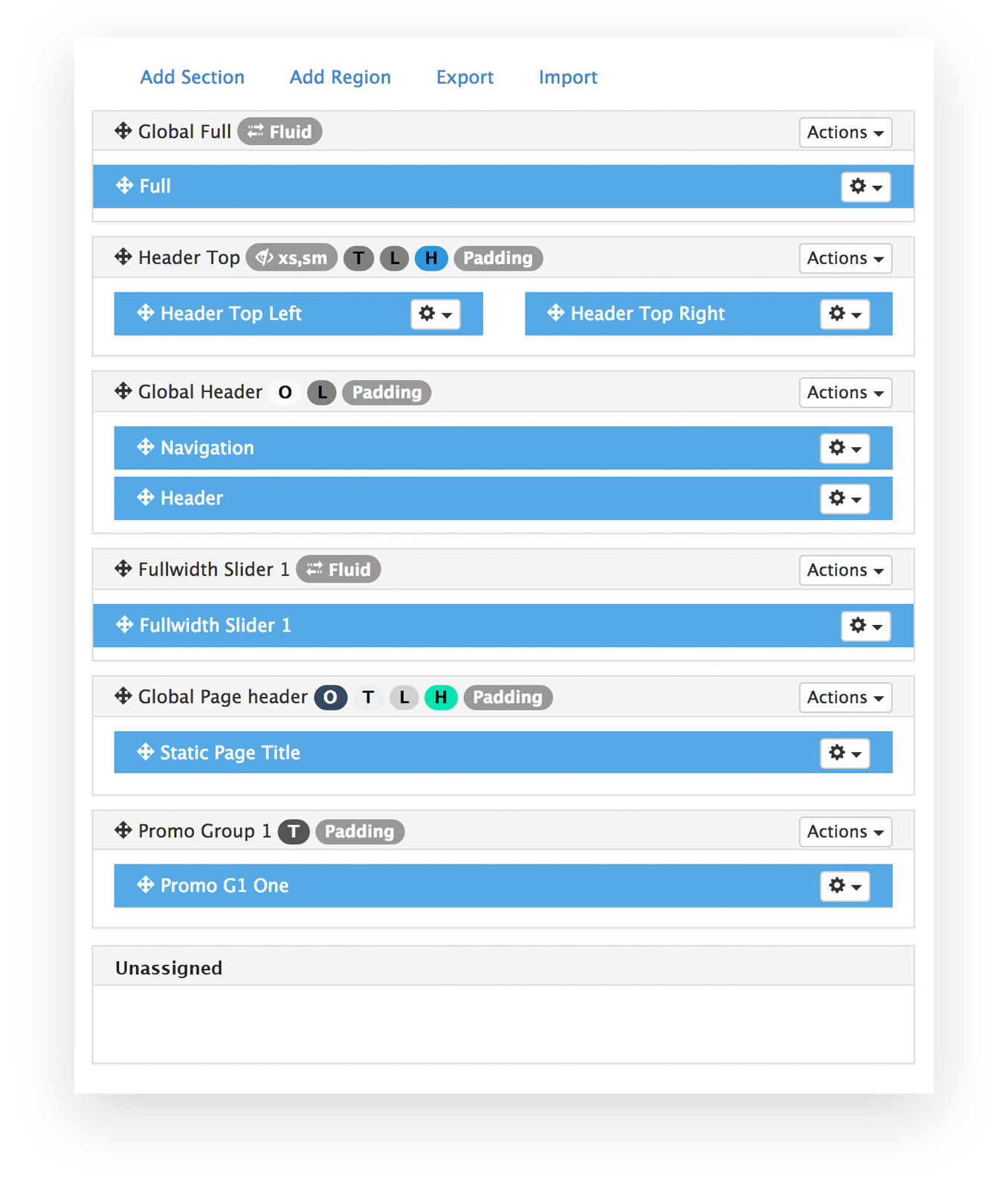 Zenon Layout Builder